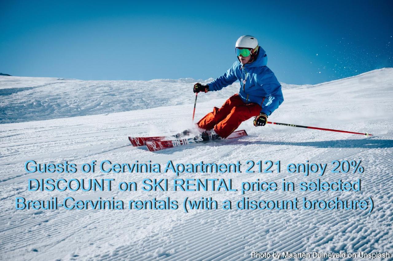 Cervinia Apartment 2121 - Ski & Mountain Panorama Breuil-Cervinia Exteriér fotografie