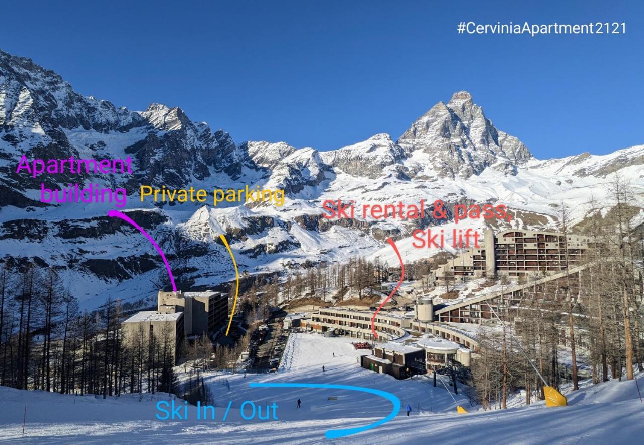 Cervinia Apartment 2121 - Ski & Mountain Panorama Breuil-Cervinia Exteriér fotografie